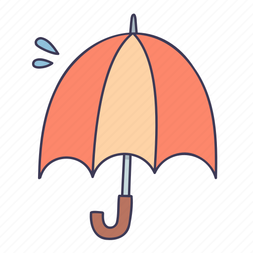 Drops, protection, rain, umbrella, weather icon - Download on Iconfinder
