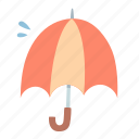 drops, protection, rain, umbrella, weather