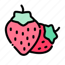 strawberry, fruit, fresh, healthy
