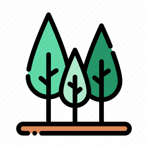 Tree, woods, forest, nature icon - Download on Iconfinder