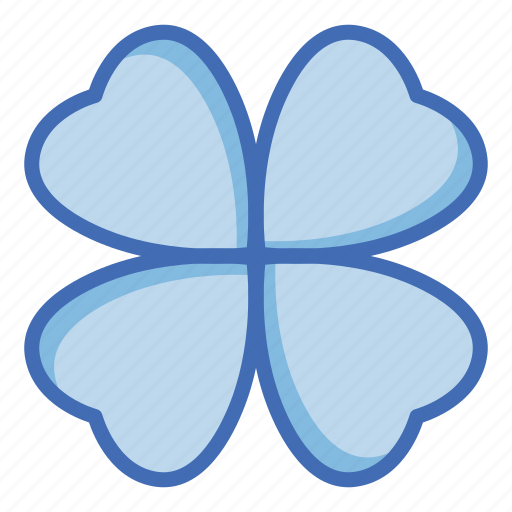 Clover, heart clover, lucky, irish, leaf, spring, nature icon - Download on Iconfinder