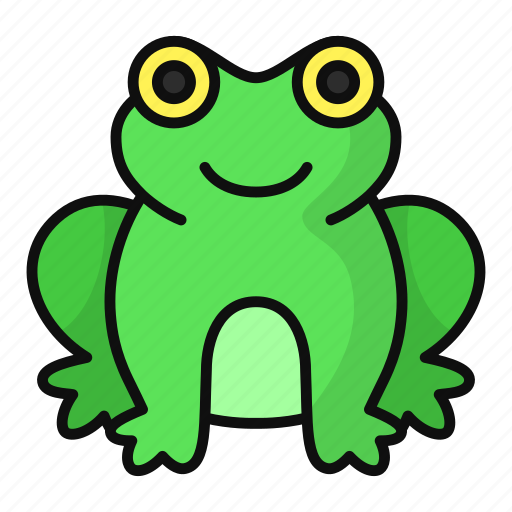 Frog, toad, amphibian, animal, marsh, insectivore icon - Download on Iconfinder