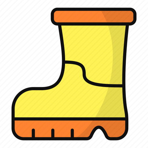 Rain boot, shoe, footwear, protection, waterprooof icon - Download on Iconfinder