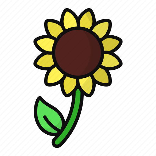 Sunflower, bloom, petals, spring, nature, garden, floral icon - Download on Iconfinder