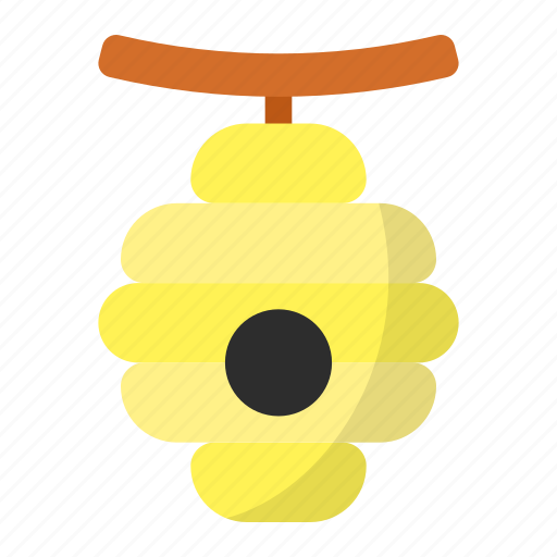 Beehive, nest, bee, honeycomb, nature, beeswax, beeskeeping icon - Download on Iconfinder