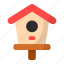 birdhouse, nest, pet, garden, home 