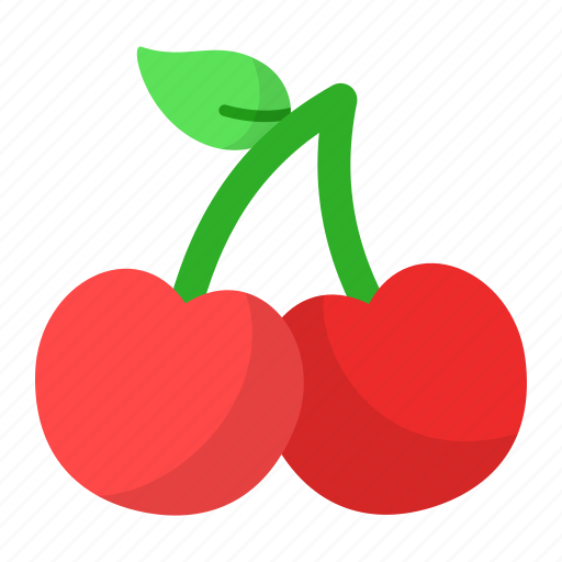 Cherries, fruit, healthy food, sweet, acerola, juicy icon - Download on Iconfinder