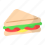 sandwich, fast food, lunch, brunch, snack, meal, blt 