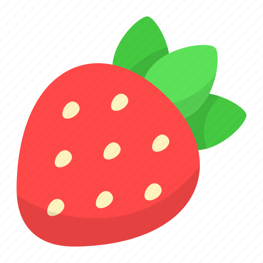 Strawberry, fruit, healthy food, juicy, garden, organic, flavor icon - Download on Iconfinder