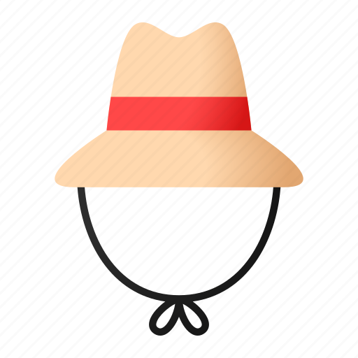 Farmer hat, gardening, cap, farming, headwear, headgear icon - Download on Iconfinder