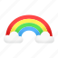 rainbow, colorful, rain, spring, weather, forecast, spectrum 
