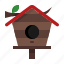 birdhouse, garden, bird, nature 
