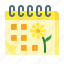 calendar, spring calendar, date, season 