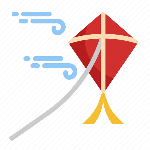 Kite, toy, summer, spring icon - Download on Iconfinder