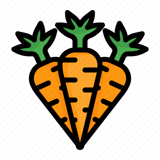 Carrot, vegetable, healthy, rabbit icon - Download on Iconfinder