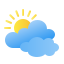 cloud, sun, summer, spring 