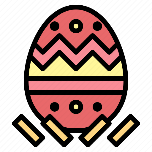 Easter, egg, hearts, romantic icon - Download on Iconfinder