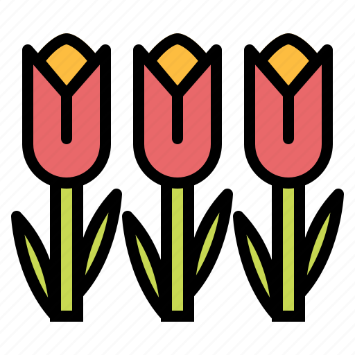 Flower, garden, nature, tulips icon - Download on Iconfinder