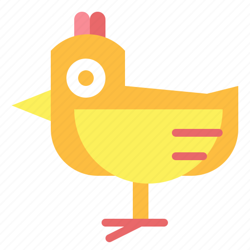Animals, bird, chick, chicken icon