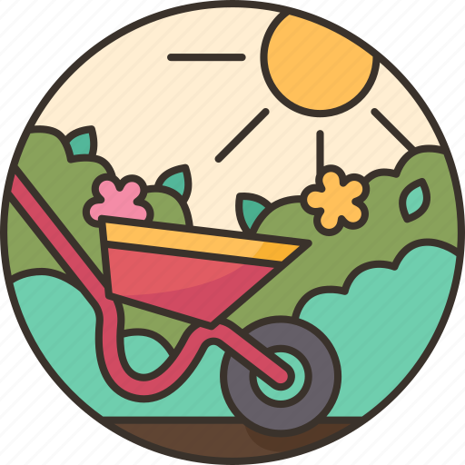 Gardening, plant, outdoor, spring, activity icon - Download on Iconfinder