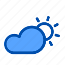 cloud, data, day, spring, storage, sun, weather