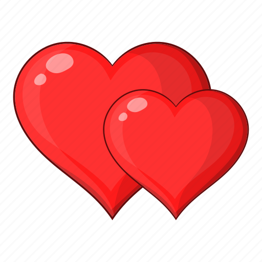 Heart, love, red, two icon - Download on Iconfinder