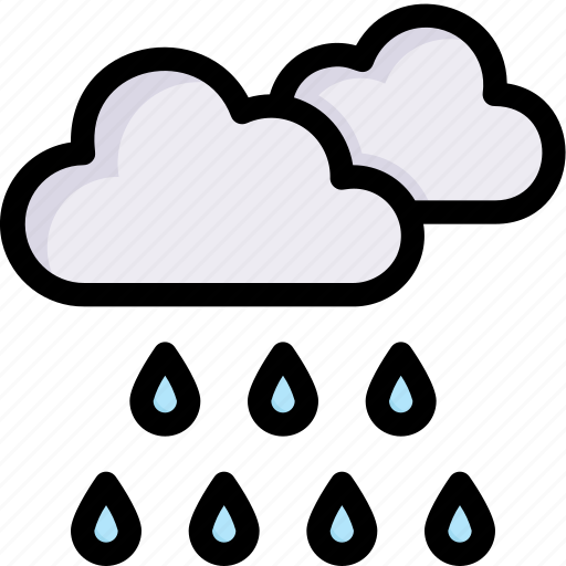 Cloud, nature, rain, raining, season, spring, weather icon - Download on Iconfinder