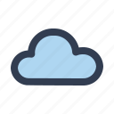 cloud, weather, storage, sun, cloudy, database