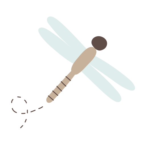 Dragonfly, doodle, simple, fly, wing icon - Free download