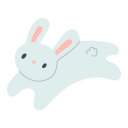 rabbit, animal, cute, bunny, doodle