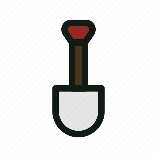 Dig, gardening, shovel, tool icon - Download on Iconfinder