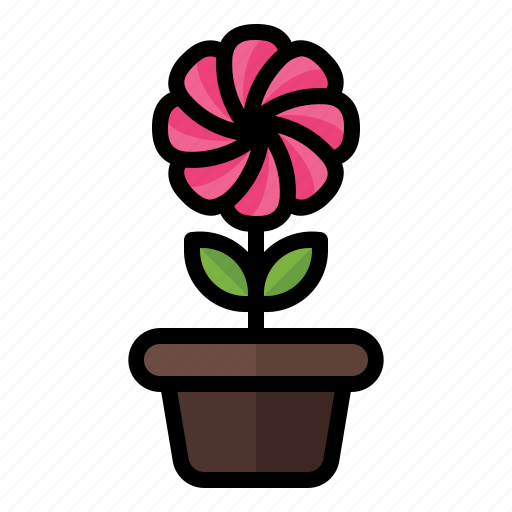 Spring, season, nature, flower, pot, vase icon - Download on Iconfinder