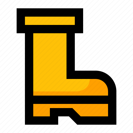 Boot, footware, rubber, shoe, spring icon - Download on Iconfinder