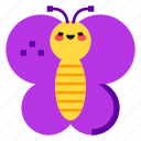 butterfly, insect, bug, nature, emoji