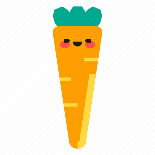 Carrot, vegetables, organic, food, healthy, emoji icon - Download on Iconfinder