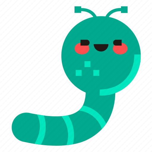 Caterpillar, bug, insect, animal, emoji icon - Download on Iconfinder