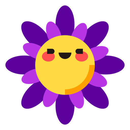 Flower, floral, plant, garden, nature, emoji icon - Download on Iconfinder