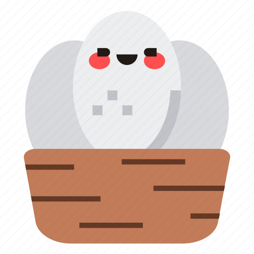 Nest, egg, easter, birdhouse, emoji icon - Download on Iconfinder