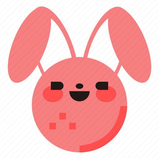 Rabbit, bunny, easter, animal, emoji icon - Download on Iconfinder
