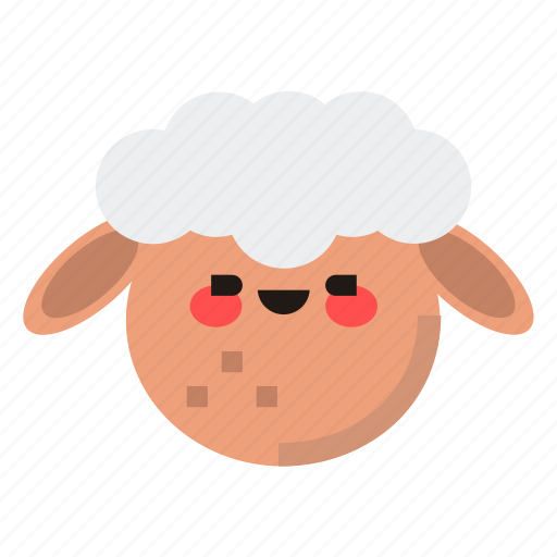 Sheep, animal, wild, nature, emoji icon - Download on Iconfinder