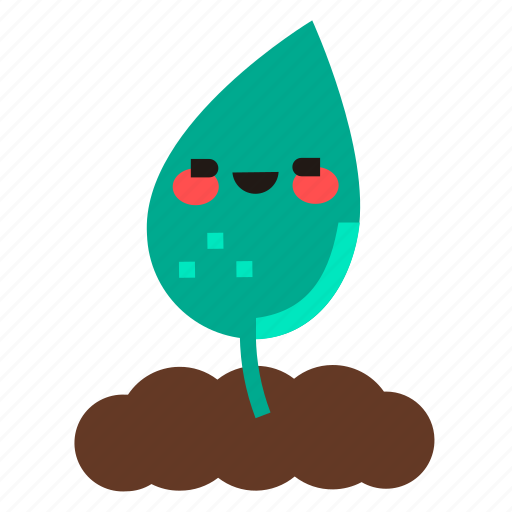 Sprout, plant, garden, leaf, green, emoji icon - Download on Iconfinder
