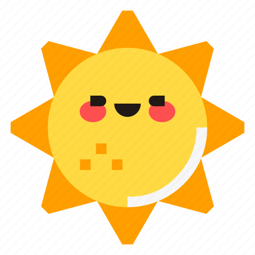 Sun, weather, forecast, sunny, emoji icon - Download on Iconfinder