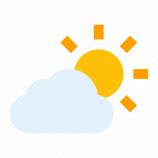 Cloud, spring, sun, weather, cloudy icon - Download on Iconfinder