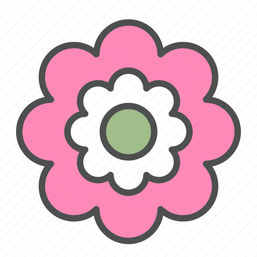 Blossom, flower, nature, pink, spring icon - Download on Iconfinder