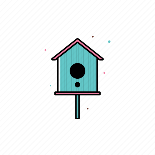Bird house, decoration, nest, spring icon - Download on Iconfinder