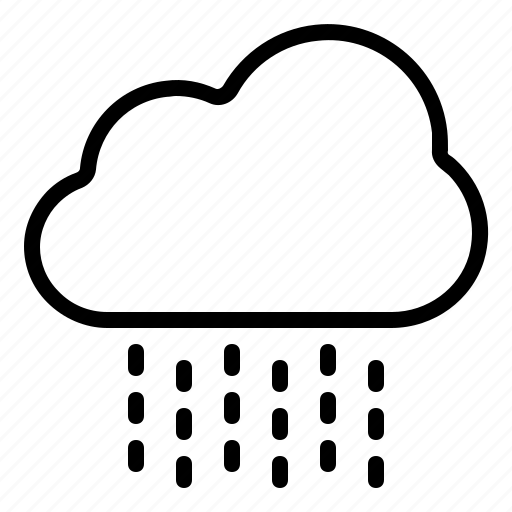 Cloud, rain, raindrop, weather icon - Download on Iconfinder