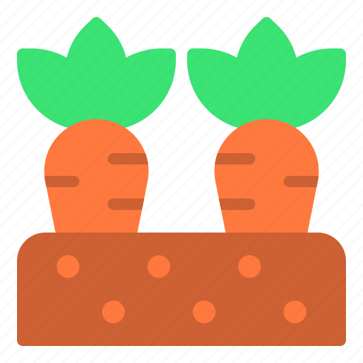 Spring, season, weather, nature, carrots icon - Download on Iconfinder