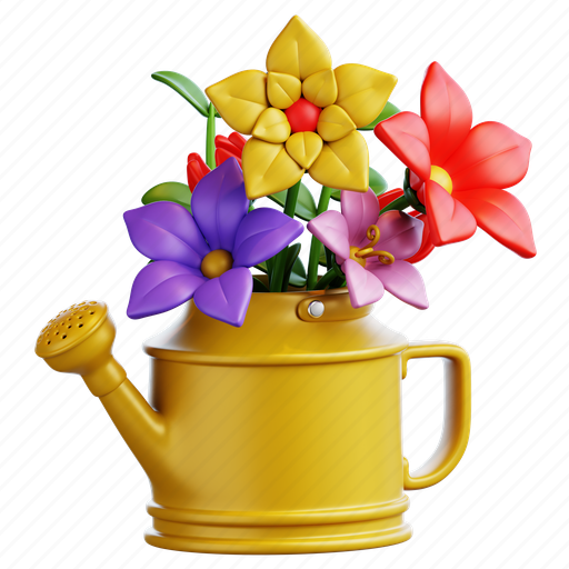 Flower, spring, floral, garden, blossom, decoration, nature 3D illustration - Download on Iconfinder