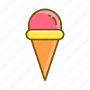 cream, dessert, ice, icecream