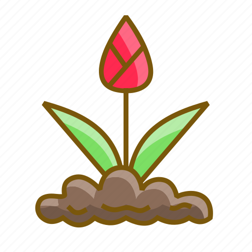 Blossom, spring, tulip, tulip bud icon - Download on Iconfinder